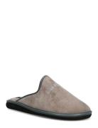 Suede Leather Slippers Tofflor Brown Hush Puppies