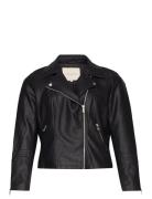 ONLY Carmakoma Caremmy Faux Leather Biker Noos Svart