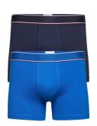 Jbs Of Dk Tights 2-Pack Boxerkalsonger Blue JBS Of Denmark