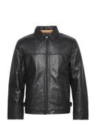 Jofama Rusty Dusty Leather Jacket Svart