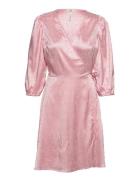 Objaileen 3/4 Sleev Dress A Ss Fair 22 C Kort Klänning Pink Object