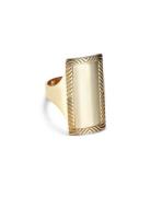 Jane Koenig Impression Armour Ring Guld