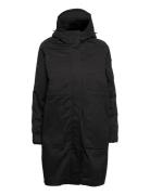 Kuurna Parka Outerwear Parka Coats Black R-Collection