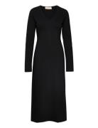 Free Long Sleeve Dress Maxiklänning Festklänning Black A Part Of The A...