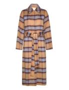 Aubrie Coat Outerwear Coats Winter Coats Multi/patterned Stand Studio