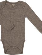 Smallstuff Body Ls, Nature Drop Needle, Merino Wool Beige