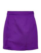 Samycras Skirt Kort Kjol Purple Cras