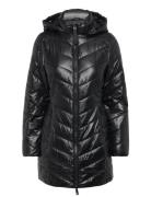 Essential Padded Coat Fodrad Rock Black Calvin Klein