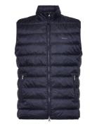 GANT Light Down Vest Marinblå