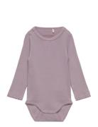 Fixoni Body Ls Pointelle Lila