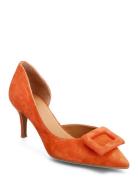 A4603 Shoes Heels Pumps Classic Orange Billi Bi