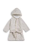 Bathrobe - Autumn Rose Morgonrock Badrock White Elodie Details