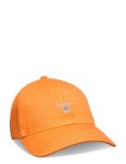 Cotton Twill Cap Accessories Headwear Caps Orange GANT