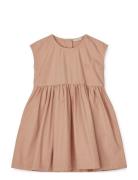 Nira Crispy Poplin Dress Dresses & Skirts Dresses Partydresses Brown L...