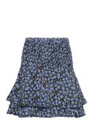 Mynte Skirt Dresses & Skirts Skirts Short Skirts Blue Grunt