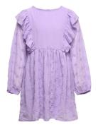 Nkfforra Ls Dress Dresses & Skirts Dresses Partydresses Purple Name It