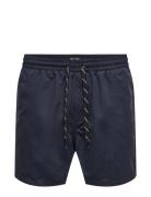 ONLY & SONS Onsted Life Short Swim Noos Marinblå