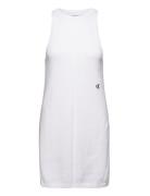 Calvin Klein Jeans Knitted Tank Dress Vit