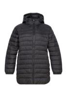 Carnew Tahoe Quilted Hood Coat Otw Fodrad Jacka Black ONLY Carmakoma