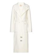 Michael Kors Dfw Robe Coat Vit