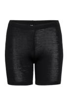 Lindex Biker Leggings Merino Wool Svart