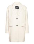 Onlpiper Texas Blazer Coat Cc Otw Outerwear Faux Fur White ONLY