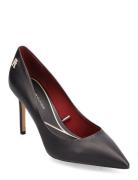 Essential Pointed Pump Shoes Heels Pumps Classic Black Tommy Hilfiger