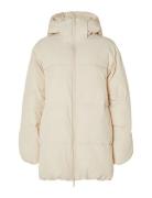 Selected Femme Slffraya Puffer Jacket B Beige