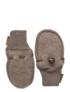 Wool Mittens Accessories Gloves & Mittens Mittens Beige Mikk-line