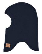 Wool Fullface Accessories Headwear Balaclava Navy Mikk-line