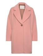 Cocoon Coat Outerwear Coats Winter Coats Pink GANT