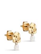 Enamel Copenhagen Mio Pearl Studs Vit