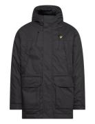 Lyle & Scott Microfleece Parka 2.0 Svart