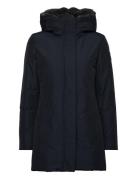 WOOLRICH Boulder Faux Fur Parka Marinblå