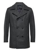 Armor Lux Pea Coat "Kermoor" Grå