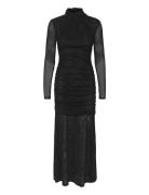 Adiagz Ls Long Dress Maxiklänning Festklänning Black Gestuz
