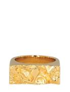 Ix Rustic Ring Ring Smycken Gold IX Studios