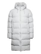 Alta Long Puffer Jacket W3T4 Fodrad Rock Grey Rains