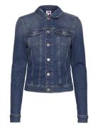 Vivianne Skn Jacket Ah5150 Jeansjacka Denimjacka Blue Tommy Jeans