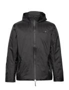 Rains Padded Nylon Jacket Svart