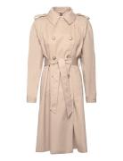 Cotton Classic Trench Trench Coat Rock Beige Tommy Hilfiger