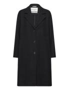 Woven Coats Outerwear Coats Winter Coats Black Marc O'Polo