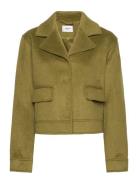 Mschblenda Jacket Ulljacka Jacka Khaki Green MSCH Copenhagen