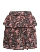 Skirt Flower Dobby Dresses & Skirts Skirts Short Skirts Multi/patterne...