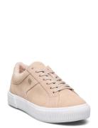 Vulc Suede Sneaker Lo Låga Sneakers Beige Tommy Hilfiger