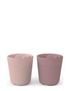 D By Deer Kiddish Mini Mug 2-Pack Croco Rosa