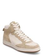 Leather/Suede-Polo Crt Hgh-Sk-Htl Höga Sneakers Beige Polo Ralph Laure...