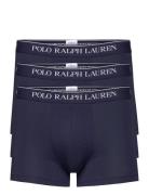 Polo Ralph Lauren Underwear Stretch Cotton Trunk 3-Pack Blå