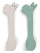 D By Deer Silic Spoon 2-Pack Lalee Green Multi/patterned