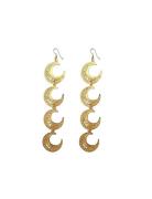 Moon Shadow Earrings Örhänge Smycken Gold Susmie's
